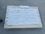 White Quartzite Cultured Stone Panels Natural Slate Stone For Indoor Outdoor