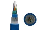 Underwater 2KM G652 Fiber Armored Optical Cable 4 12 72 288 Core