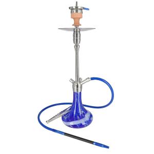 China CNC Machining Single Hose Blue Aluminium Shisha factory