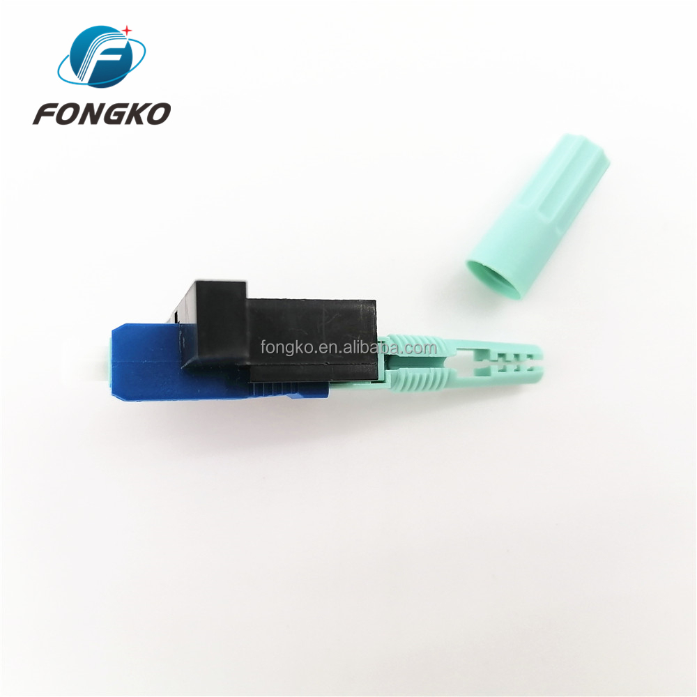 OEM SC UPC Fiber Optic Fast Connector Ftth 2mm 3mm 0.9mm