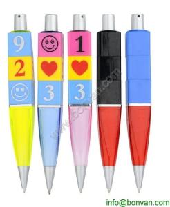 China gift pen, puzzel pen I love you promotional plastic pen factory