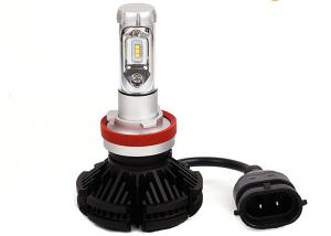 China All In One ZES Chips X3 Auto Brightest Led Headlight Bulbs Conversion Kit 50 Watt DC 12 - 24V factory