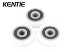 POM Home Sliding Barn Door Wheels M4x20x5.5mm Grease Lubrication