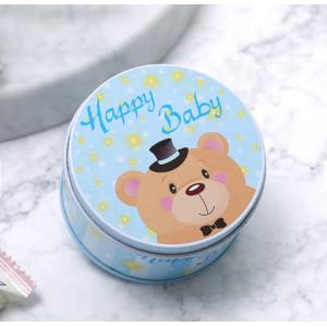 Custom Printed 0.23mm Metal Tin Box With Removable Lid