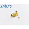 Buy cheap SMA Male Angled RF Coaxial Connectors for 2# Semi Rigid / Semi Flexible Cables from wholesalers