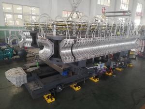 China High Speed Single Wall Corrugated Pipe Machine CE Certified Long Life factory