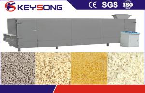 China PLC Control Food Drying Machine Full Automatic For Artificial Rice And Nutrition Powder factory