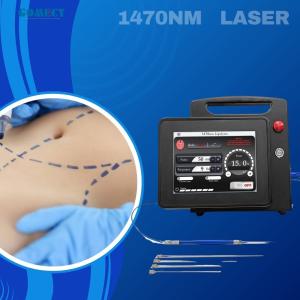 China Professional Laser Lipo Machine Lipolysis Endolaser 980nm 1470nm Endo Face Lifting Laser Machine factory