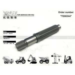 China Wear Resistant SK210-8 Excavator Travel Hydraulic Motor Shaft for Excavator YN15V00037S102 factory