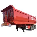 3 Axle Hydraulic Dump Rear Tipper Semi Trailer SHACMAN CIMC