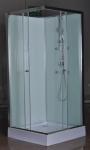 Free Standing Square Corner Shower Stall Kits SGS ISO9001 Certification