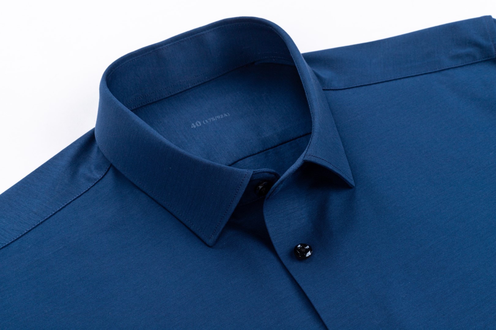LCBZ Garment Men's Formal Shirts No Iron Elastic and 100% Cotton for Wrinkle-Free Wear