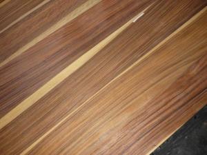 China Santos Rosewood Wood Veneer For Building Pianos, Guitars factory