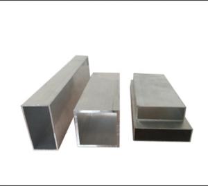 China Square Hollow Section Extrusion Aluminum Profile Pipe Thick Ceiling Wood Grain Aluminum Square Tube factory