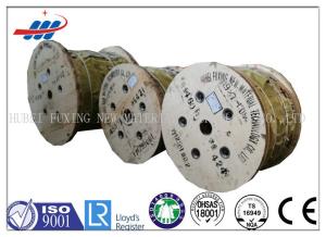 China Uncoated High Carbon Steel Rope Cable 36x7+IWS For Loading / Unloading factory