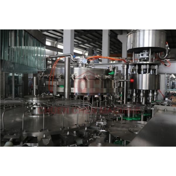Industrial 330ML Carbonated Drink Filling Machine Capping Labeling Production 1000BPH