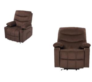 China 103.5CM Fashionable Adjustable Electric Recliner Leisure Fabric Furniture Elderly factory
