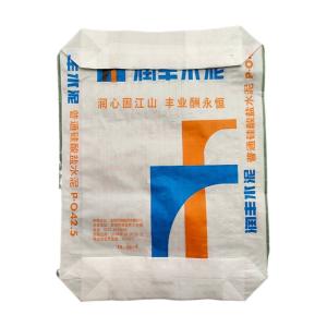 China Hot Sale 25KG 40KG 50KG Ad Star Bags PP Block Bottom Bag Cement Valve Bags Cement Sack factory