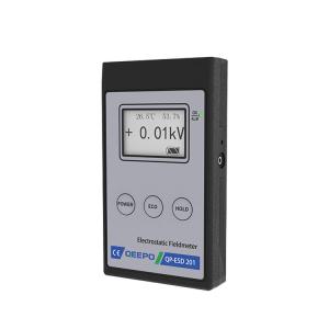China PC Mini Safety Handheld Electrostatic Digital Static Field Meter factory