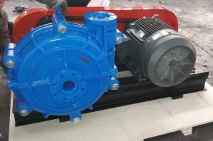 China Heavy Duty High Pressure Slurry Pump High Chrome with Color RAL5015 factory