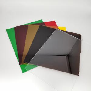 China Dye Colored Translucent Black Acrylic Sheet 8mm Signage Acrylic Board factory