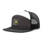 Plastic Back Closure Embroidery Baseball Caps 7 Panel Custom Trucker Caps