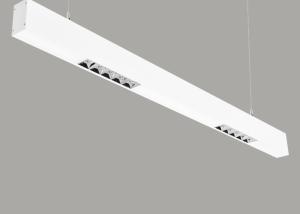 China 48W Linkable LED Linear Light Bar Fixture 80lm/W 60Hz DALI Dimmer Selectable factory