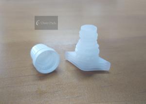 China Large Diameter Plastic Pour Spout Cover For Beverage Pouch Non Spill factory