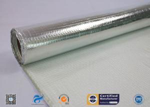 China One Side Heat Reflective Aluminum Foil Coated Fiberglass Fabric factory