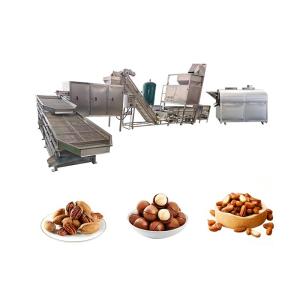 China Fully Automatic Almond Peanut Roasting Machine for Salted and Seasoned Nut Production factory
