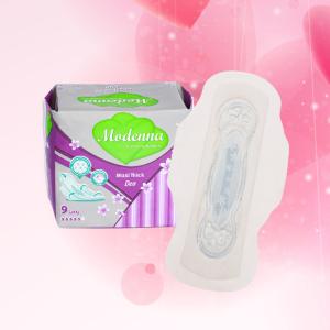 China 100% Organic Cotton Sanitary Pads For Women soft eco-friendly menstrual pad sanitary napkin in Iraq factory