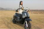 Lady Electric Moped Scooter 1000w 1500w 2000w With 72V 20Ah Silicone Battery