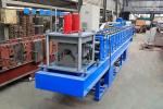 0.3-0.8mm Thickness Ridge Cap Roll Forming Machine High Working Efficiency