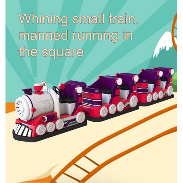 12 Seats Electric Kids Trackless Tourist Train for Amusement Park