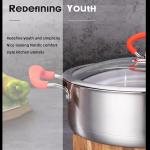New Arrival Kitchen Cooking Pot Set Stainless Steel Soup Pot Set Cooking