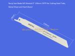 14T:Recip Saw Blade M2 Bimetal 6" 150mm 24TPI for Cutting Steel Tube, Metal