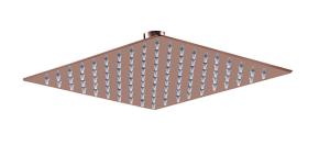 China Square Rose Golden Rainshower Bathroom Column 8&quot; 10&quot; 12&quot; OEM SUS304 Stainless Steel factory