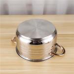 Golden Coating Individual Casserole Cooking Soup Pot 24cm
