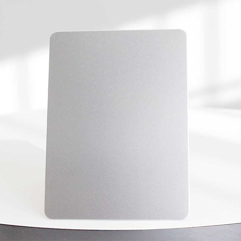 1219mm Decorative Stainless Steel Sheet White Color BeadBlasted Finish Inox Plate 4*8FT