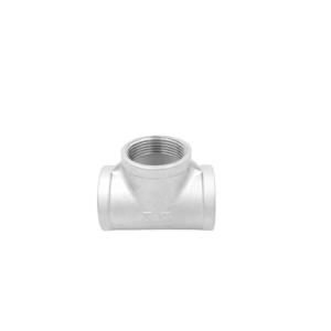 Hexagon Head NPT Thread Reducer Equal Tee Stainless Straight for Seamless