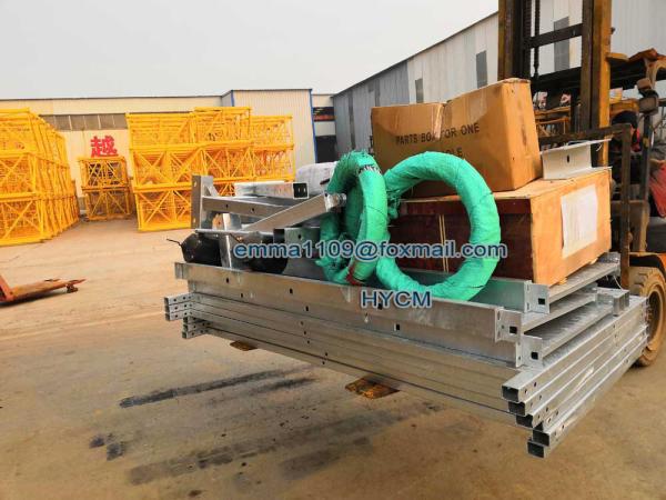 ZLP Steel Aluminum Suspended Work Platforms 250kg 500kg 630kg 800kg Cap 3 Phase