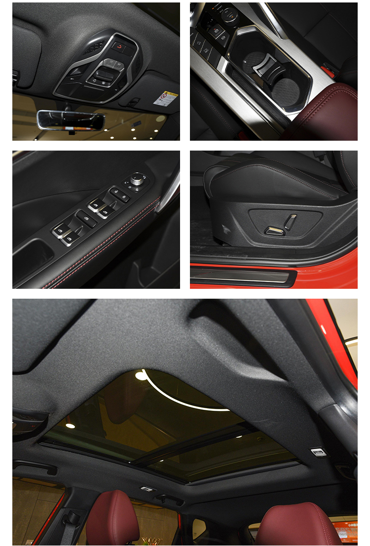 130kw Maximum Power Geely Binyue Phev Hybrid Car 1.5T Engine 210 Km / H High Speed Four Wheel SUV Five Seats 3m Vehicle