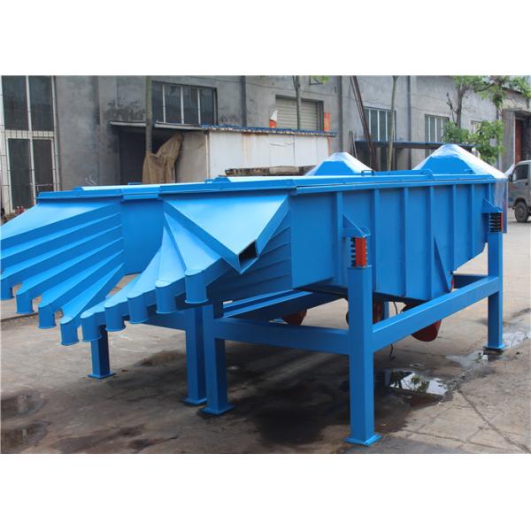 China Industrial Coal Sand Multilayered Linear Vibrating Sieve 60 Degree factory
