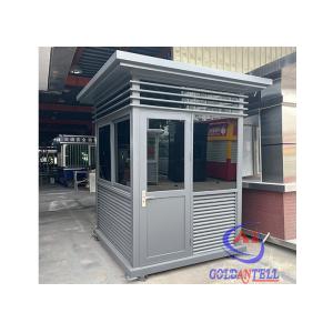 China Hot Competitive Cost High Standard Elegant Security Cabin Design for Guard Shaped Steel on sale