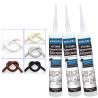 Buy cheap Multipurpose Neutral Silicone Sealant , Clear Silicone Glue For Glass UV from wholesalers