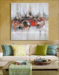 Colorful Modern Art Paintings On Canvas , Contemporary Canvas Wall Art