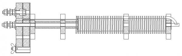1400W Injection Molding Heating Element 300MM Length