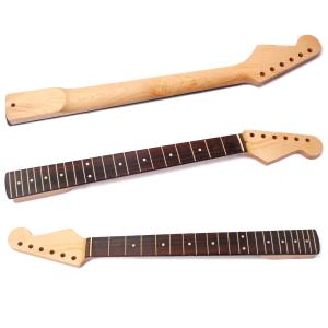 China 22 Frets Maple Wood Guitar Neck ST Electric Guitar Neck Satin Finish factory