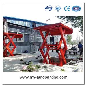 China Hot Sale! Made in China Mid Rise Hydraulic Scissor Car Lift/Scissor Car Parking Lift/Scissors Lift for Car factory