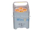 4×18W Battery Powered Stage Lights FREEDOM Par 4 Auto Control With 6 / 11